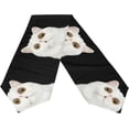 thumbnail image 2 of ColourLife Table Runner Funny Portrait of Cat Washable Table Cloth Runner for Holiday Home Wedding Table Top Decoration 13x70 Inches, 2 of 5