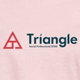 thumbnail image 3 of CafePress - Triangle Tagline Horizontal T Shirt - Women's Classic T-Shirt, 3 of 4