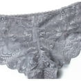 thumbnail image 5 of Homenesgenics Underwear for Women Plus Size under $10 Comfortable Women Pants Thin Breathable Sexy Lace Women Underwear Gray S, 5 of 6