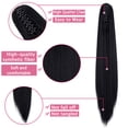 thumbnail image 3 of SHCKE 21'' Ponytail Extension Claw/Jaw Clip Ponytail Extension Long Straight Ponytail Hairpiece Synthetic Fiber Hair Piece for Women Dark Black, 3 of 5