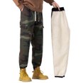 thumbnail image 1 of YDLCAFD Mens Cargo Pants With Pockets Work Men'S Large Size Loose Overalls Pants Fall And Winter Padded And Thickened Paratrooper Casual Drawstring Pants, 1 of 9