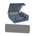 thumbnail image 2 of Contenedor de caja de baraja de cartas coleccionables, caja de naipes coleccionable duradera de cuero de PU Gris CUTICAT Estuche para baraja de cartas coleccionables, 2 of 8