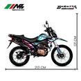 thumbnail image 5 of Motocicleta Doble proposito MB Motos BERETTA 300cc AZUL 2025, 5 of 5