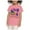Pink, variant on Kids T-Shirts 6 7 Six Seven Letter T-Shirts Comfortable 67 Shirt For Youth Funny Six 6 7 Gen Slang 6 7 Tee Shirts Novelty Girls Boys T Shirts Pink 130(7-8 Years)