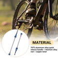 thumbnail image 3 of Soidarity 1 par de brochetas de bicicleta ZTTO, brochetas profesionales de liberación rápida para bicicleta de montaña, piezas para actividades al aire Ciclismo Azul Soidarity OD003323-03, 3 of 6