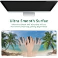 thumbnail image 4 of Large Mouse Pad Tropical Beach Coconut Palm Extended Gaming Mouse Pad Desk Mat Stitched Edges Mousepad Non-Slip Rubber Base Keyboard Pad for Laptop Computer PC 35.4 x 15.7 inches, 4 of 6