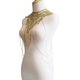 thumbnail image 3 of 1 Pieza Oro Cadena para el cuerpo Joyas Oro Encaje Collar de borlas en capas Cadena para el vientre Bikini Playa Cuerpo Joyas para el vientre Mujer Joyería para el cuerpo Cadena para sujetador JM, 3 of 5