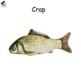 thumbnail image 3 of PULLIMORE Catnip Fish Plush 3D Fish Pillow Toys for Cat Kitten Chewing (Carp), 3 of 9