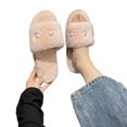 thumbnail image 3 of Vedolay Slippers for Women Comfy Breathable House Shoes Indoor And Bedroom Shoes Pink,39, 3 of 5