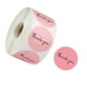 thumbnail image 1 of Billuyoard 500 Uds gracias para hornear etiqueta hecha a mano sellado adhesivo álbum de recortes regalo para hornear embalaje bolsa de papelería Decoración del hogar Rosado 1#, 1 of 6
