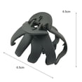 thumbnail image 3 of Visland Octopus Shape Hair Claw Large ABS Frosted Non-Slip Hair Clip Styling Accessories, 3 of 7
