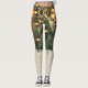 thumbnail image 2 of Gibobby Medias Afelpadas Pantalones estampados Navidad personalizados para mujer, mallas ajustadas personalizadas para mallas para correr, mallas navideñas de muñeco de nieve (Verde, S), 2 of 5