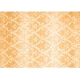thumbnail image 1 of Ahgly Company Indoor Rectangle Abstract Orange Contemporary Area Rugs, 4' x 6', 1 of 1