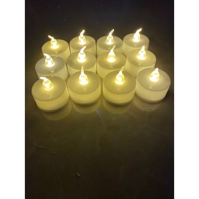 Vela electrónica con luz LED, suministros navideños, velas, decoración de bodas, velas de cumpleaños