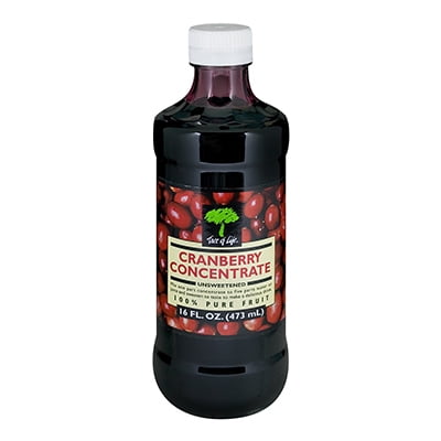 Tree Of Life: Juice Concentrate Unsweetened Cranberry, 16 Oz