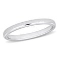 thumbnail image 1 of Ladies 2mm Comfort Fit Wedding Band in 14k White Gold, 1 of 5