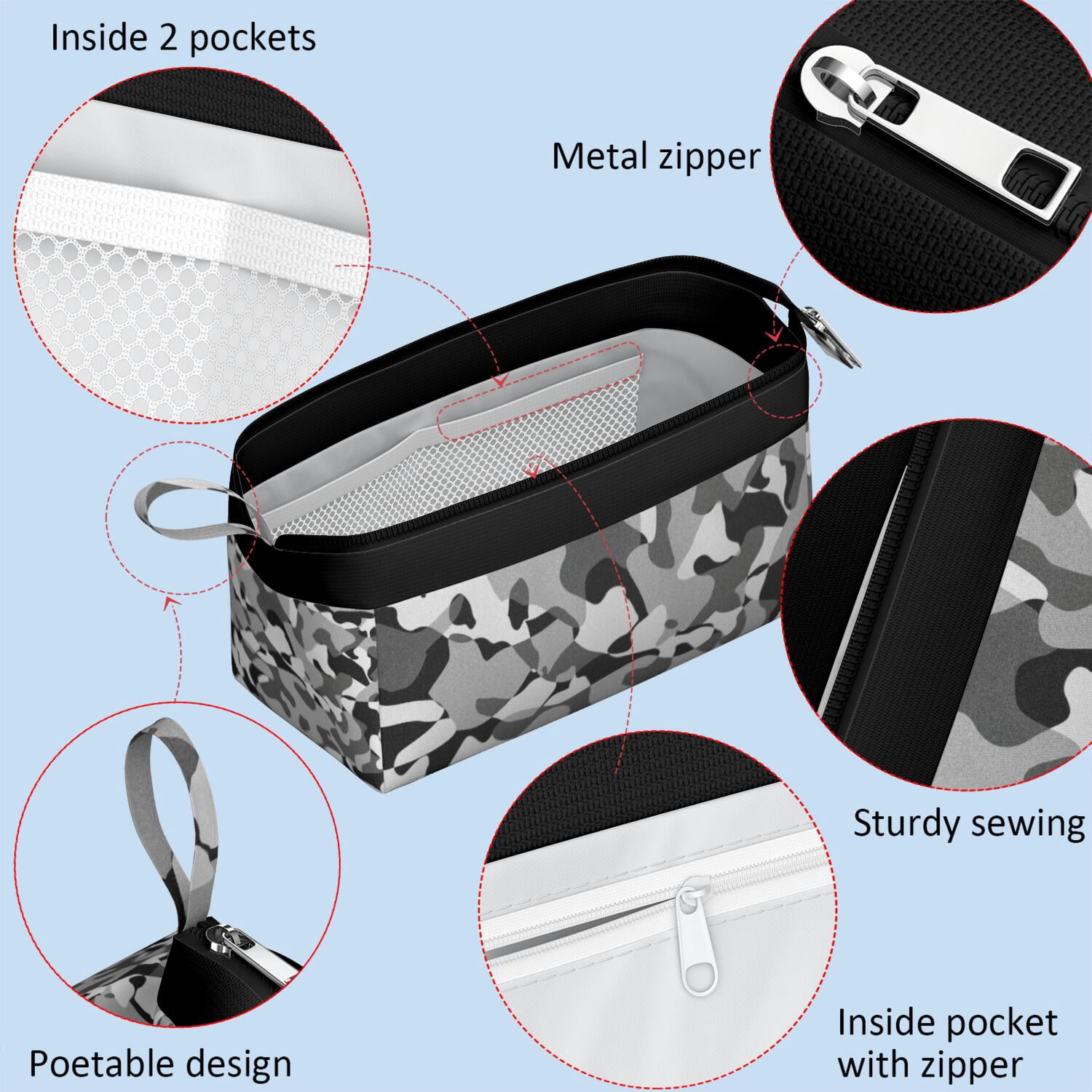 Small Pencil Pouch Pen Case