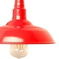 thumbnail image 4 of Joanie 1 Light Outdoor Wall Lighting Red Finish, 4 of 5