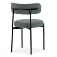 thumbnail image 4 of Set of 2 Balin Gray Plastic Dining Chairs, 4 of 8