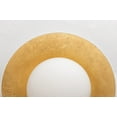 thumbnail image 2 of -One Light Large Semi Flush In Style-21 Inches Wide By 9 Inches High-White Lustro/Gold Leaf Finish Mitzi H368601l-Wh/Gl, 2 of 2