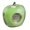 Green, variant on Apple Shaped Talking Alarm Clock with Temperature - Green