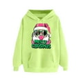 thumbnail image 4 of Craaazy Women's Christmas Hoodies with Long Sleeves Loose Fit Pockets Sweatshirt Gifts, 4 of 6