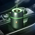 thumbnail image 1 of Earnest Living Essential Oil Diffusers Aluminium Car Air Fresheners Humidifier for Essential Oils Car Aromatherapy Diffuser 100ml Car Diffuser Timers Night Light Auto Off USB Portable Green Gift, 1 of 8