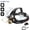 3LED-Rotation Zoom(Gold), variant on DAYBETTER LED Headlights Rechargeable, 1000LM/1600mAh/3Modes Head Lights for Forehead, IPX7 Waterproof/120° Adjustable Camping & Hiking Headlamps for Climbing Fishing