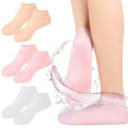 thumbnail image 3 of Silicone Gel Moisturizing Foot Socks For Pedicure And Heel Restoration, 3 of 8