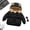 Black, variant on EQWLJWE Autumn Winter Baby Girls Boys Down Cotton Thick Hooded Coat Warm Jacket Boys' Coat Jacket Holiday Clearance