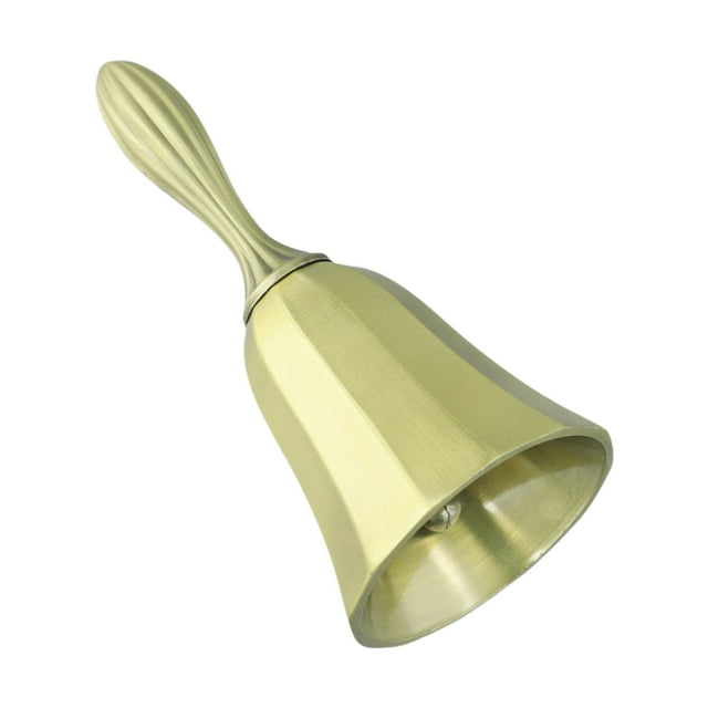 Clear Sound Metal Service Bell Dining Table Bright Loud Sound Compact Design Easy To Store Exquisite Craftsmanship