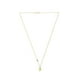 thumbnail image 3 of Collar con dije signo zodiaco Piscis chapa de oro 18k, 3 of 4