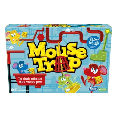 Mouse Trap Kids Board Game  Kids Game for 2-4 Players  Easier Set-Up