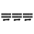 thumbnail image 4 of Justharion 20pcs Plastic Cord Locks End Spring Loaded Slider + Bungee Cord Style Black Style 2 3Set, 4 of 6