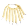thumbnail image 2 of Rulos de Cabello Yinane Suaves sin Calor Amarillo Reutilizables, 2 of 8