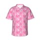 thumbnail image 1 of Balery Breast Cancer Awareness (3) Camisas hawaianas de manga corta para hombre, camisas playeras de corte holgado, camisas de vacaciones con botones,Small, 1 of 7