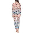 thumbnail image 3 of FOR U DESIGNS Aestheic Roosters Pajama Sets for Women 2 Piece Size XS Pajamas Pants for Women with Pockets Nightwear for Women Long Sleeve Sleepwear Tops for Women, 3 of 6