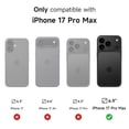 thumbnail image 4 of SURITCH for iPhone 17 Pro Max Case with Camera Cover, Kickstand, Compatible with MagSafe, Shockproof Bumper Slim Protective Cover, Blue, 4 of 11