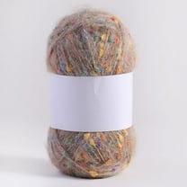 Namzi Yarn 200g - Colorful Variegated Hand Mixed Novelty Yarn, Soft Polyester Fiber for Crochet, Knitting & DIY CraftsKhaki