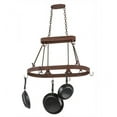 thumbnail image 4 of Meyda 120183 32 in. Harmony 2 Light Pot Rack, Red Rust, 4 of 5