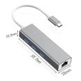 thumbnail image 2 of Type-C RJ45+3USB 3.0 HUB, 2 of 4