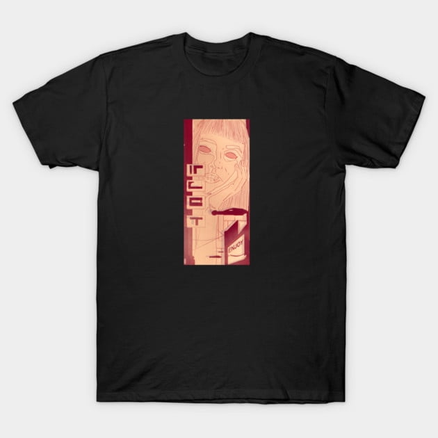Joi Portrait Blade Runner 2049 T-Shirt Unisexe d'Art Graphique Réplique de Science-Fiction, jusqu'à la Taille 3TG.