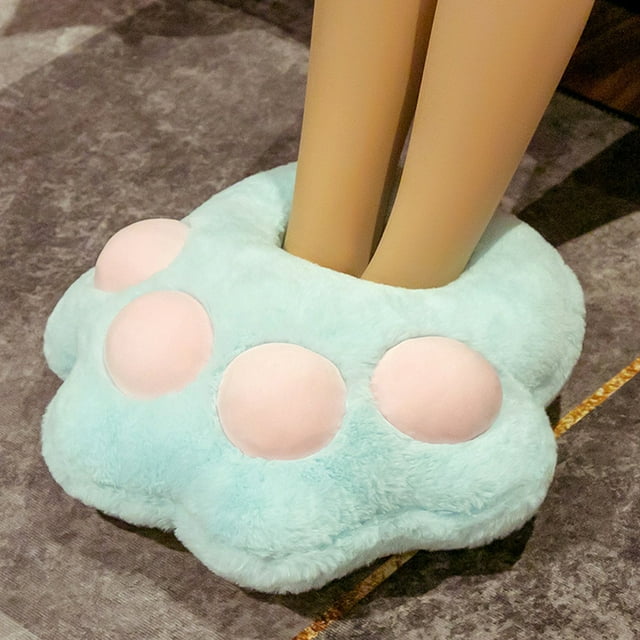 Pantuflas calefactables para hombre y mujer | Calentador de pies eléctrico con almohadillas térmicas extraíbles | Calzado cómodo para oficina, dormitorio y hogar | Pantuflas de invierno suaves y