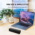 thumbnail image 4 of Loudspeaker,Channel Player Sound Computer Wired Usb Dual Channel Player Wired Usb Stereo Pc Tablet Laptop Player Sound Bar Dsfen Qahm Sound Audio Pc Stereo Audio Dual Moweo, 4 of 7