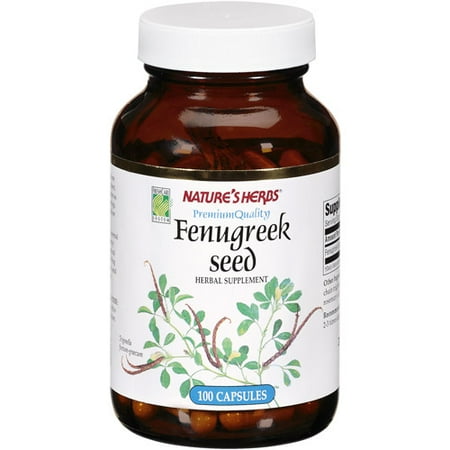 Nature's Herb Fenugreek 100ct