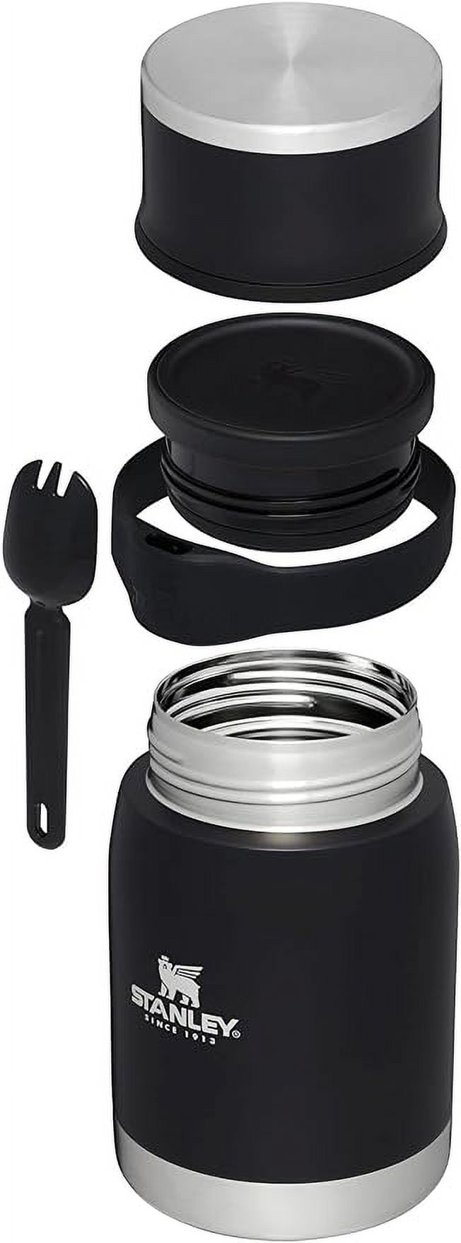 Stanley Adventure To-Go Black Glow Food Jar + Spork 10-10835-001