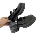 thumbnail image 3 of Spring/Summer Vintage Mary Jane Women's Small Leather Shoes Versatile College Style Platform Pumps, 3 of 6