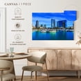thumbnail image 4 of Elephant Stock San Diego Waterfront Wall Art - Horizontal Canvas Wall Art - Living Room Wall Decor - Places Canvas - Blue And Beige Decor - 51" x 34", 4 of 4