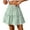 Green, variant on Aayomet Sparkly Skirt Women's Vintage Velvet Stretchy Mini Flared Skater Skirt,Green M