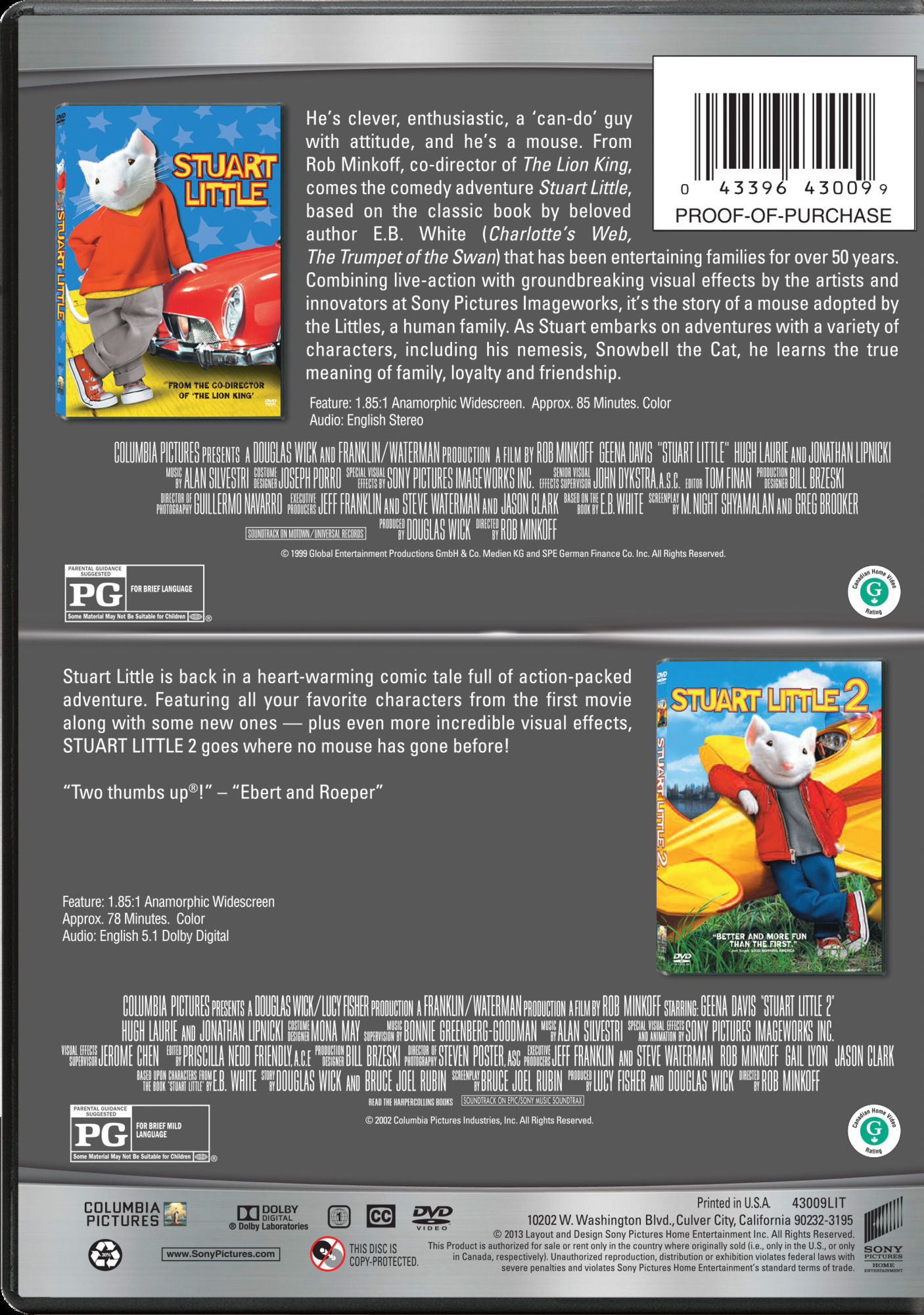 The Stuart Little Collection (DVD) - image 2 of 5